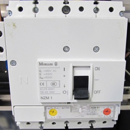 Interruptor automático Moeller NZM1